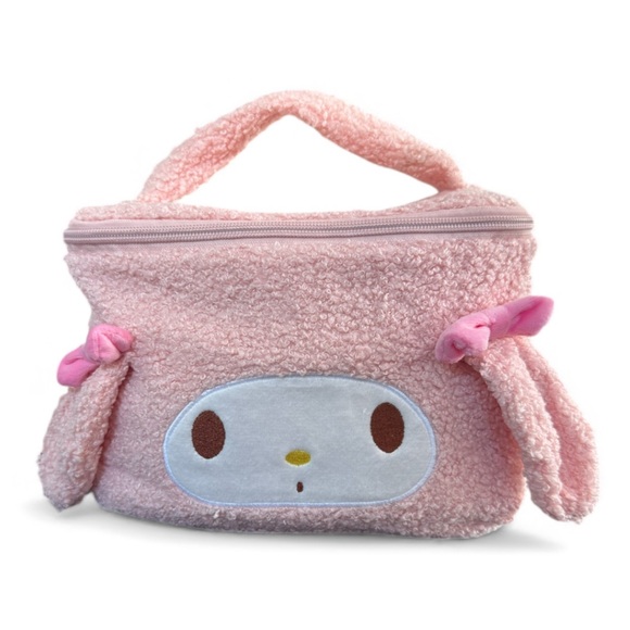 Hello Kitty  My Melody Pink Cosmetic Bag - Picture 1 of 3